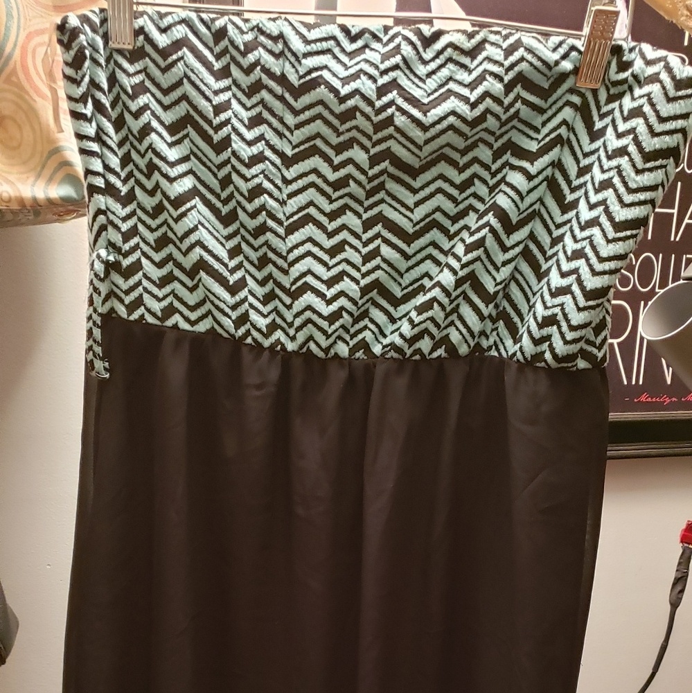 Short Strapless Dress